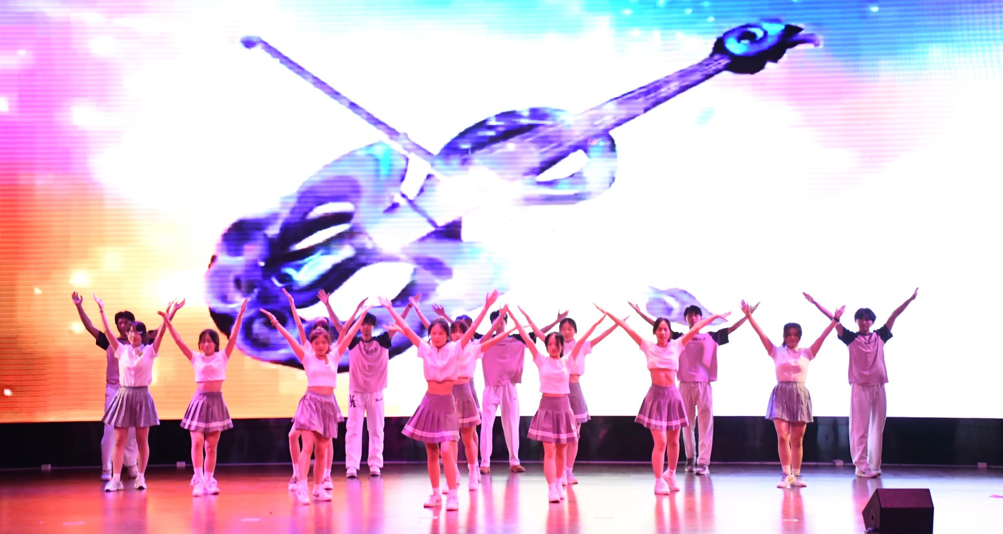 第二十一届大学生艺术文化节"青春正当时,歌舞展风采"校园歌舞大赛